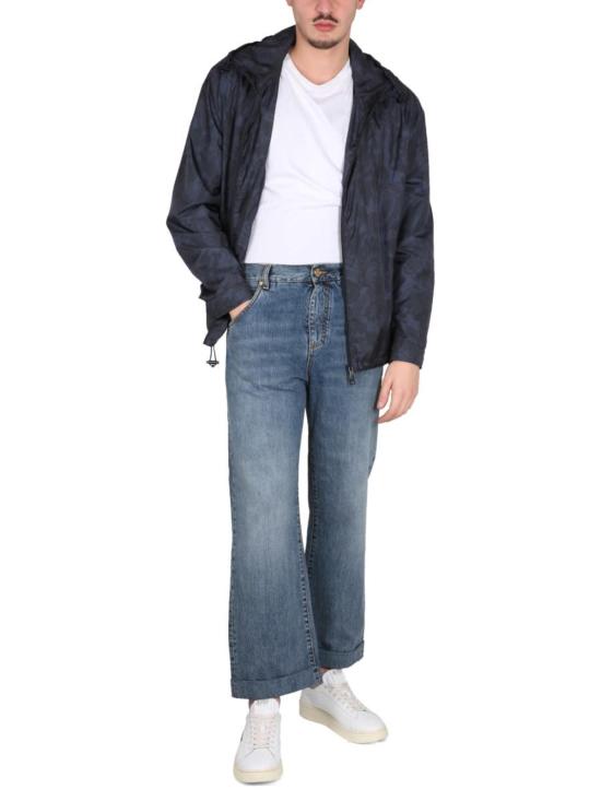  에트로 데님 팬츠 파이브 포켓 진 블루 - ETRO