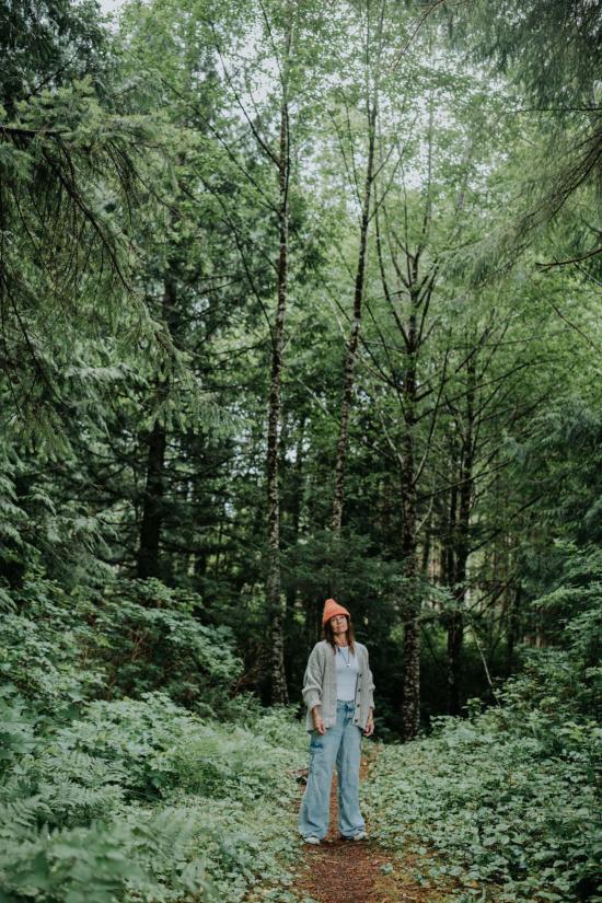  해피 프렌치 갱 가디건 가스통 염색 안 한 알파카  실버 - HAPPY FRENCH GANG