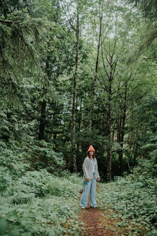  Happy French Gang 가디건 해피 프렌치 갱 가스통 염색 안 한 알파카  실버 - OTHER BRANDS