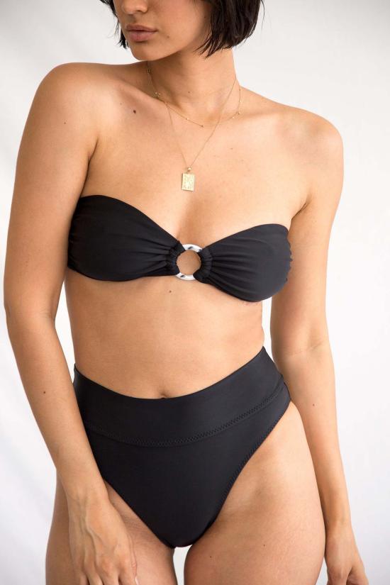  Galamaar 비키니 수영복 갈라마르 미아 링 탑 느와르 - OTHER BRANDS