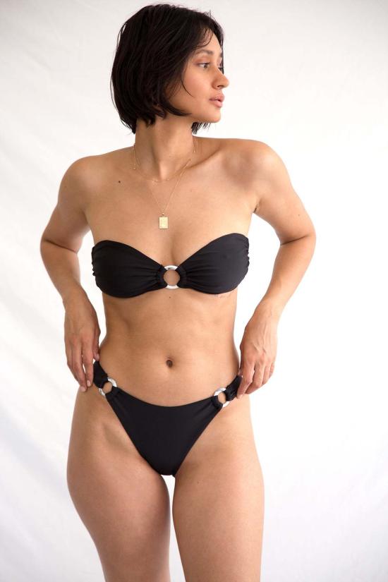  Galamaar 비키니 수영복 갈라마르 미아 링 탑 느와르 - OTHER BRANDS