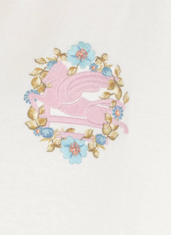  에트로 반팔 티셔츠 페가수스 티셔츠 화이트 - ETRO