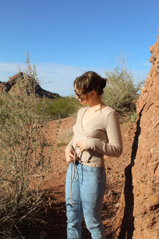  Angie Bauer 블라우스 앤지 바우어 발레 랩 탑 오트 - OTHER BRANDS