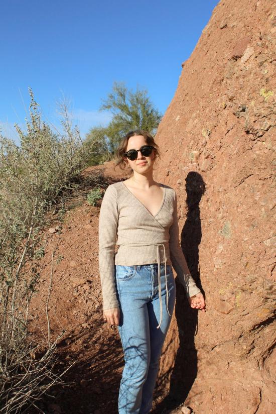  Angie Bauer 블라우스 앤지 바우어 발레 랩 탑 오트