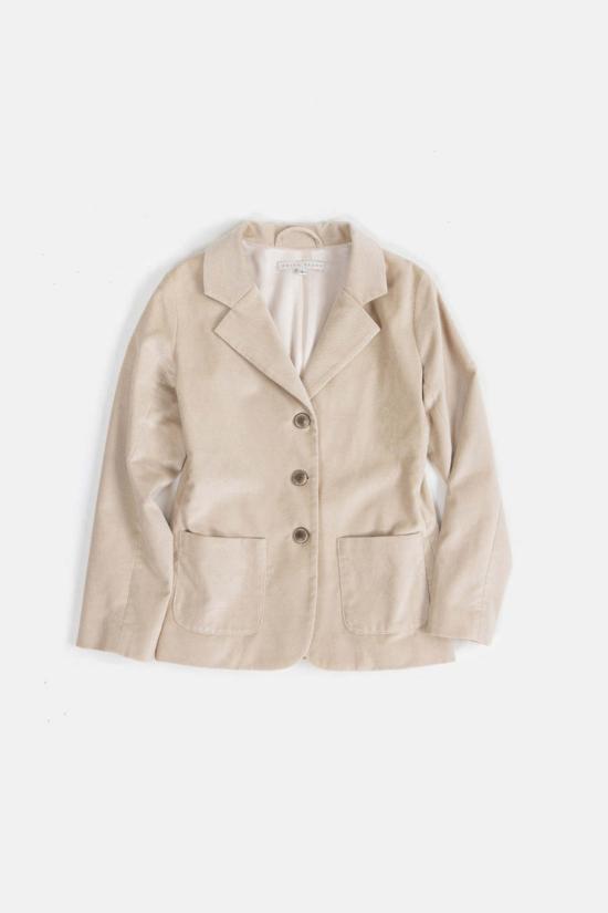  에리카 타노브 수트 자켓 에리카 타노프 버디 코튼 벨벳 블레이저 - ERICA TANOV