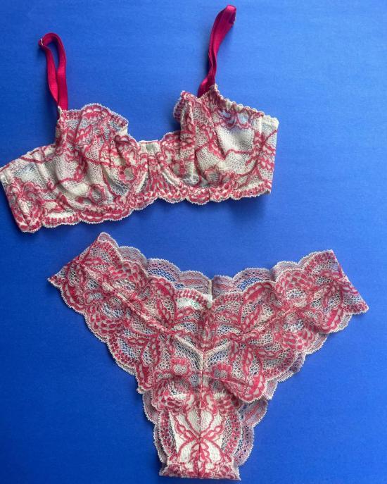  CLO 브라 클로 포르투나 레이스 데미 언더와이어  아잘레아 - OTHER BRANDS