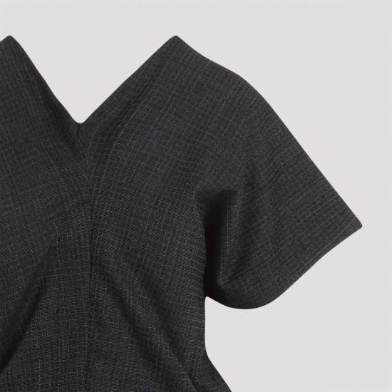  발렌시아가 블라우스 테일러드 팬츠 탑 블랙 그린 - BALENCIAGA