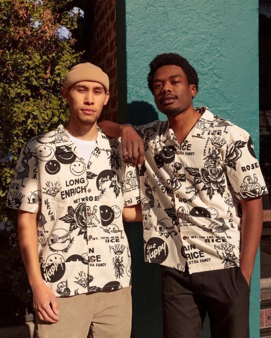  3 Women 셔츠 세 여자가 행복해졌어요! 단추를 채우세요 - OTHER BRANDS