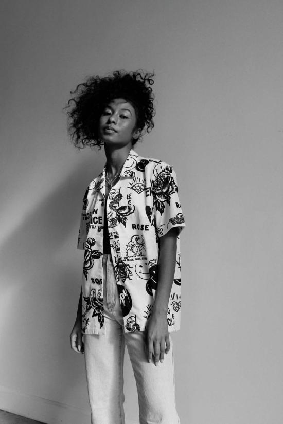  3 Women 셔츠 세 여자가 행복해졌어요! 단추를 채우세요 - OTHER BRANDS