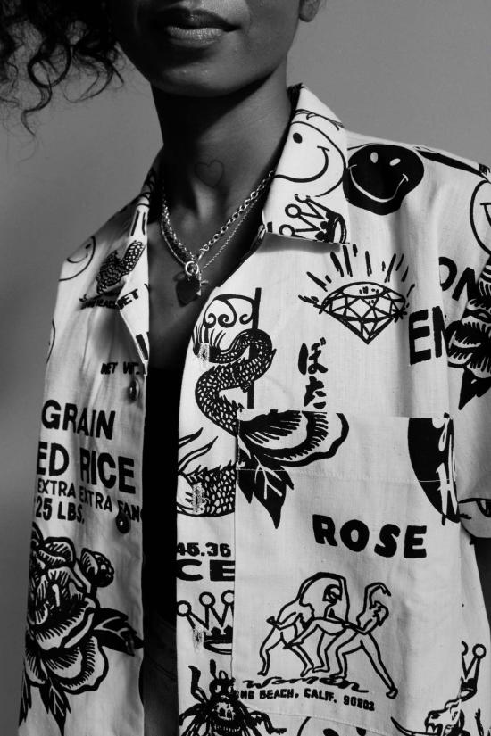  3 Women 셔츠 세 여자가 행복해졌어요! 단추를 채우세요 - OTHER BRANDS