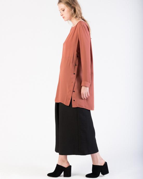  레이첼 코미 롱 원피스 리솜 튜닉 드레스 클레이