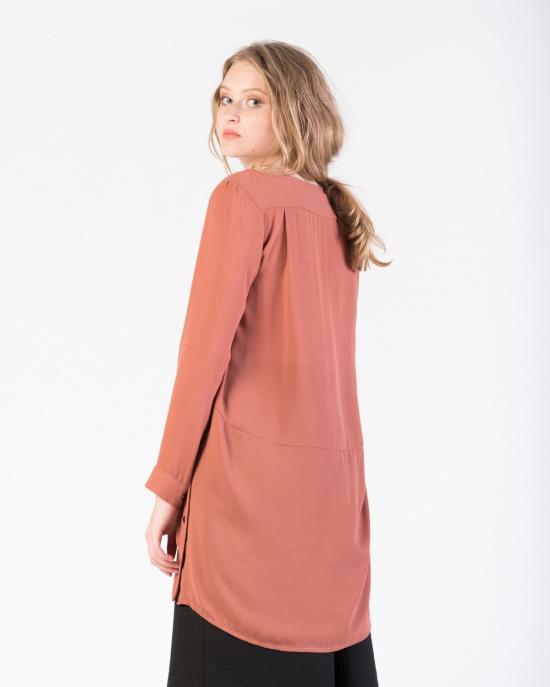  레이첼 코미 롱 원피스 리솜 튜닉 드레스 클레이 - RACHEL COMEY