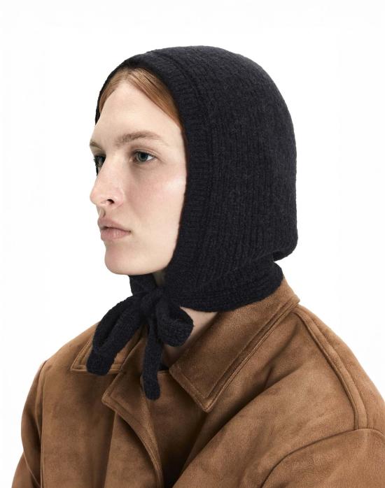  하이어 굿즈 모자 알파카 울 타이 발라보닛 - HYER GOODS