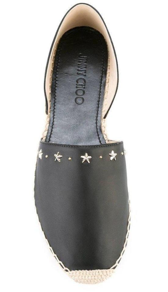  지미추 스니커즈 드레야 스타 스터드 에스파드리유 블랙 - JIMMY CHOO