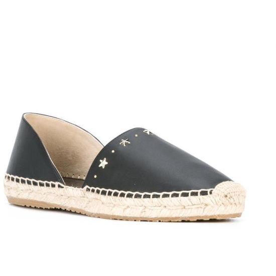  지미추 스니커즈 드레야 스타 스터드 에스파드리유 블랙 - JIMMY CHOO