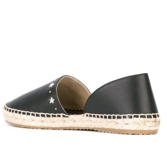  지미추 스니커즈 드레야 스타 스터드 에스파드리유 블랙 - JIMMY CHOO