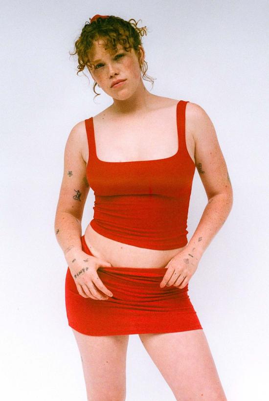  질 로드리게즈 민소매 티셔츠 길 로드리게스 마티스 스쿠프드 탱크 - GIL RODRIGUEZ