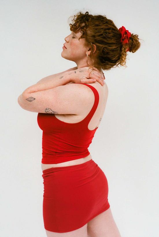  질 로드리게즈 민소매 티셔츠 길 로드리게스 마티스 스쿠프드 탱크 - GIL RODRIGUEZ