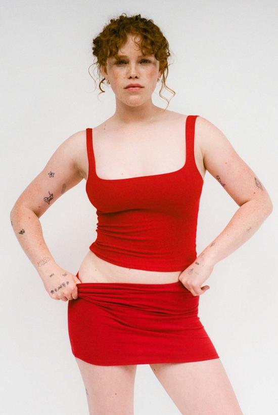  질 로드리게즈 민소매 티셔츠 길 로드리게스 마티스 스쿠프드 탱크 - GIL RODRIGUEZ