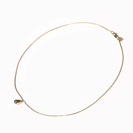  밍유왕 목걸이/팬던트 명유왕 배 모양 펜던트 18k 금도금 - MING YU WANG