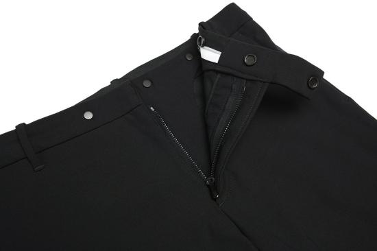  Wolves 스트레이트 팬츠 울프 팬츠 블랙 - OTHER BRANDS