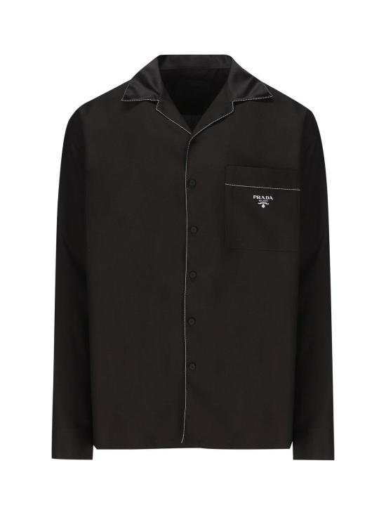  프라다 셔츠 실크  네로