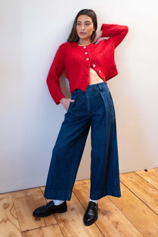  마리아 스탠리 가디건 브러시드 카드 이간 피킬로 - MARIA STANLEY