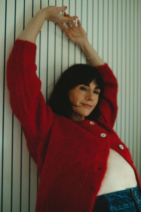  마리아 스탠리 가디건 브러시드 카드 이간 피킬로 - MARIA STANLEY