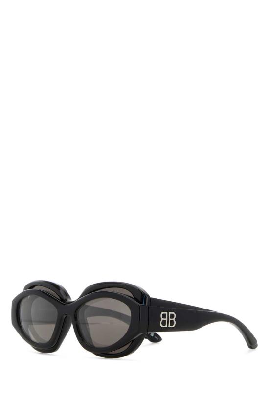  발렌시아가 안경 슈퍼부지 선글라스 블랙/실버 로고