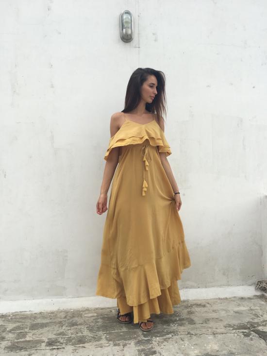  Arteaga 롱 원피스 아르테아가 카시오페이아 블루 - OTHER BRANDS