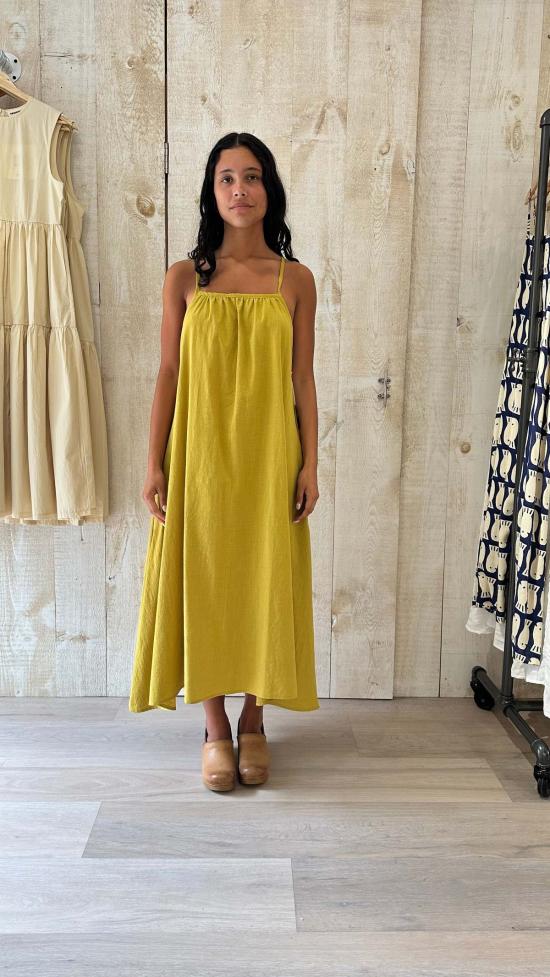  CONRADO® 롱 원피스 콘라도 레다 맥시 심플 타이백 드레스 - OTHER BRANDS