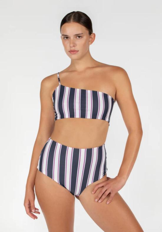  Mikoh 비키니 수영복 미코라미 바텀 카바나 스트라이프 - OTHER BRANDS