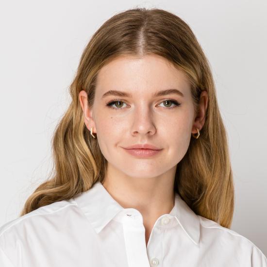  제니스 사빗 이어링 재니스 새빗 스몰 골드 후프  골드