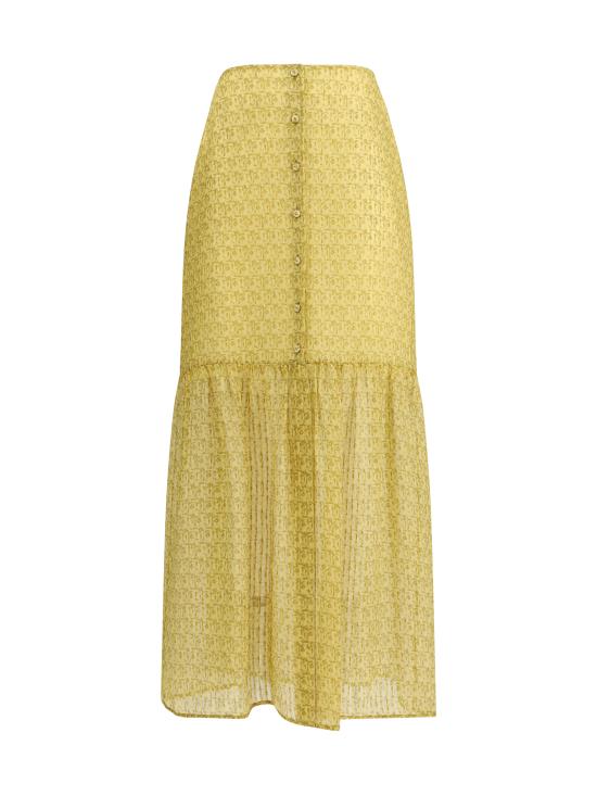 26SS KRISTINA TI 스트레이트 팬츠 KGO0308TE0284 OR5 YELLOW