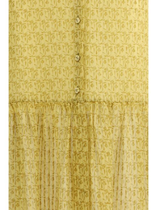 26SS KRISTINA TI 스트레이트 팬츠 KGO0308TE0284 OR5 YELLOW - OTHER BRANDS