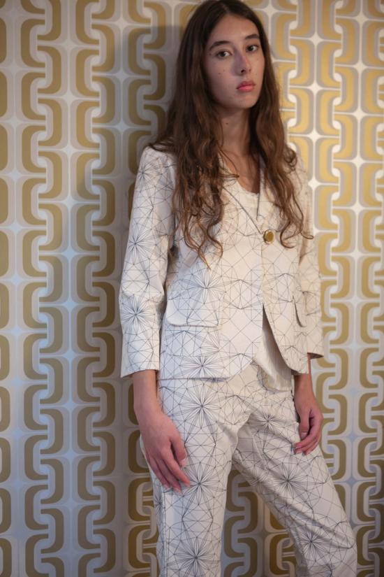  에리카 타노브 크롭 팬츠 에리카 타노프 소렌 판트 - ERICA TANOV