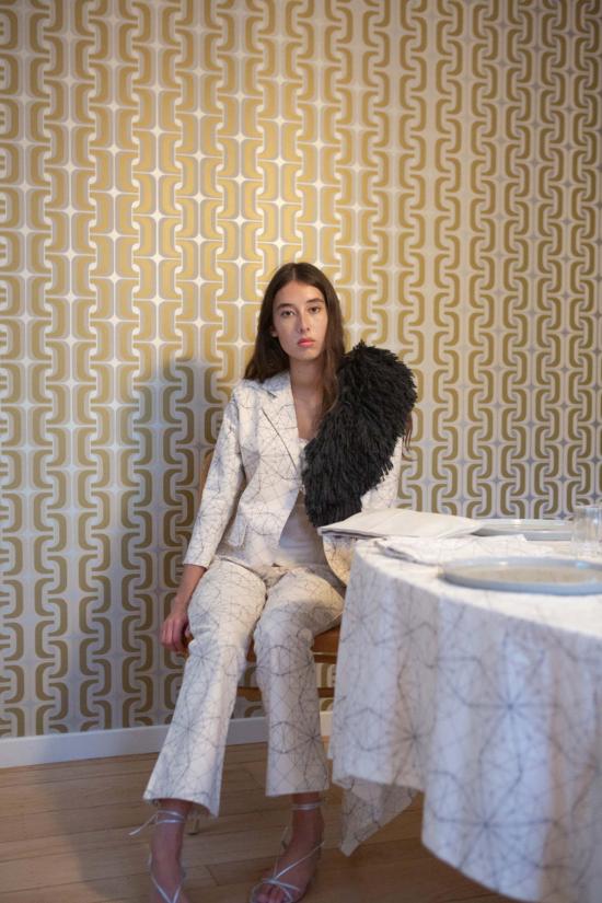  에리카 타노브 크롭 팬츠 에리카 타노프 소렌 판트 - ERICA TANOV