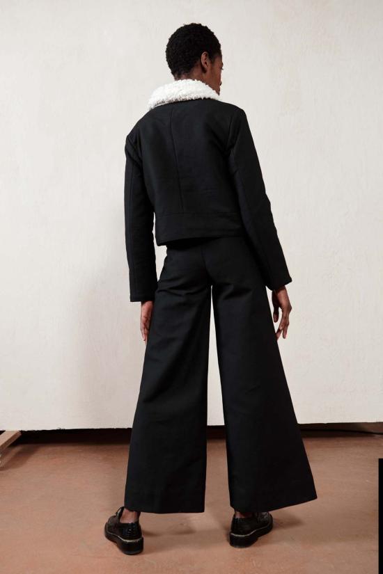  마리아 스탠리 데님 자켓 밀로 재킷 느와르 - MARIA STANLEY