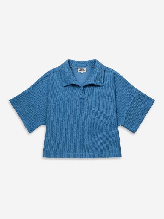  Future Classics 반팔 티셔츠 퓨처 클래식 텍스처드 릴렉스 폴로