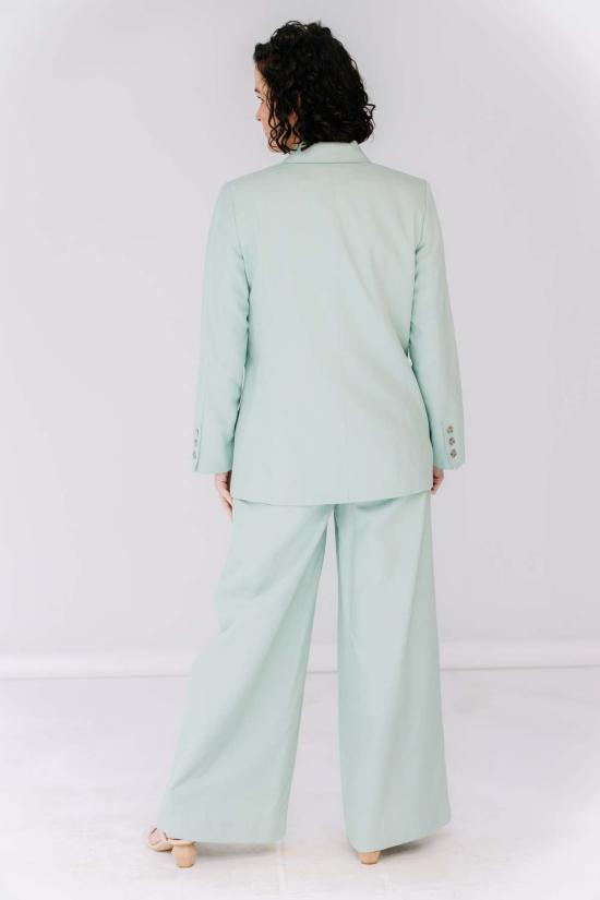  크리스티 린 수트 자켓 프레야 블레이저 라이트 틸 - CHRISTY LYNN