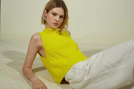  일레븐 식스 민소매 티셔츠 릴리 탱크 아이보리 - ELEVEN SIX