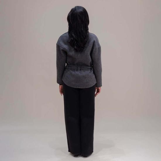  알리지 코트 알리시 153912 랩  다크 그레이 - ALYSI