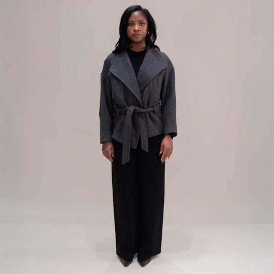  알리지 코트 알리시 153912 랩  다크 그레이