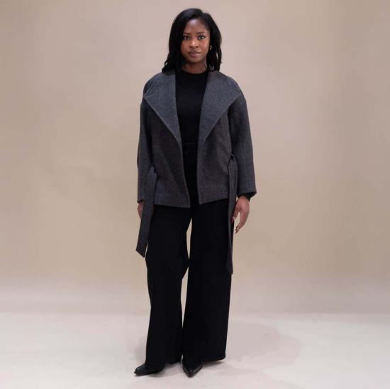  알리지 코트 알리시 153912 랩  다크 그레이 - ALYSI