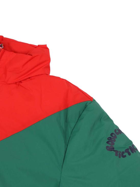  [키즈] 보보쇼즈 자켓 키즈 보보 초스 틱택토 컬러 블록 아노락 멀티컬러 - BOBO CHOSES