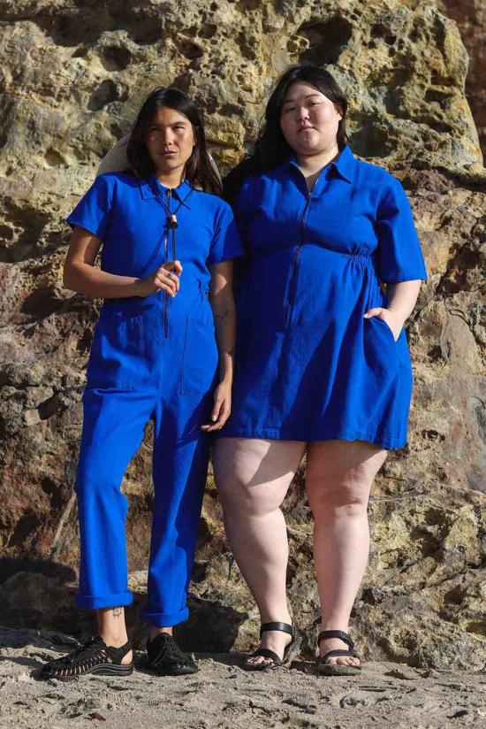  노블 점프수트 유틸리티 수트  코발트 - NOBLE