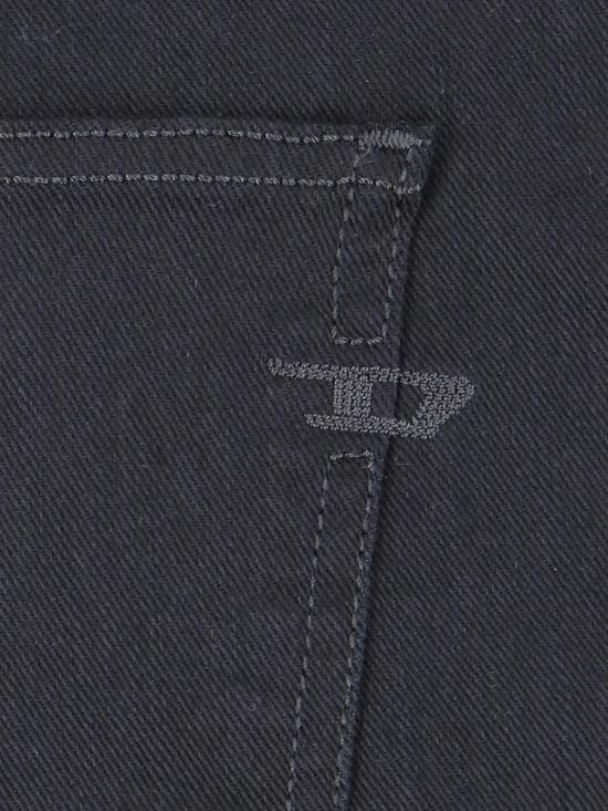  디젤 데님 팬츠 스트레이트 진 블랙 - DIESEL