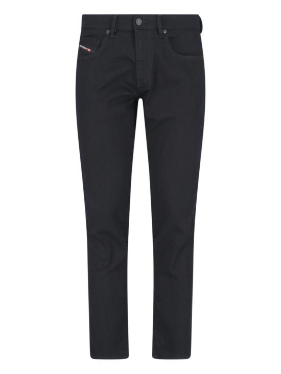  디젤 데님 팬츠 스트레이트 진 블랙