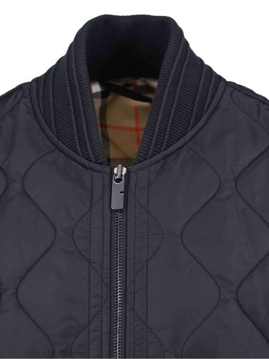  버버리 베스트 퀼팅  블랙 - BURBERRY
