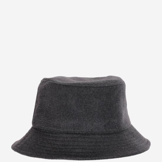  자크뮈스 모자 울 버킷햇 그레이 - JACQUEMUS